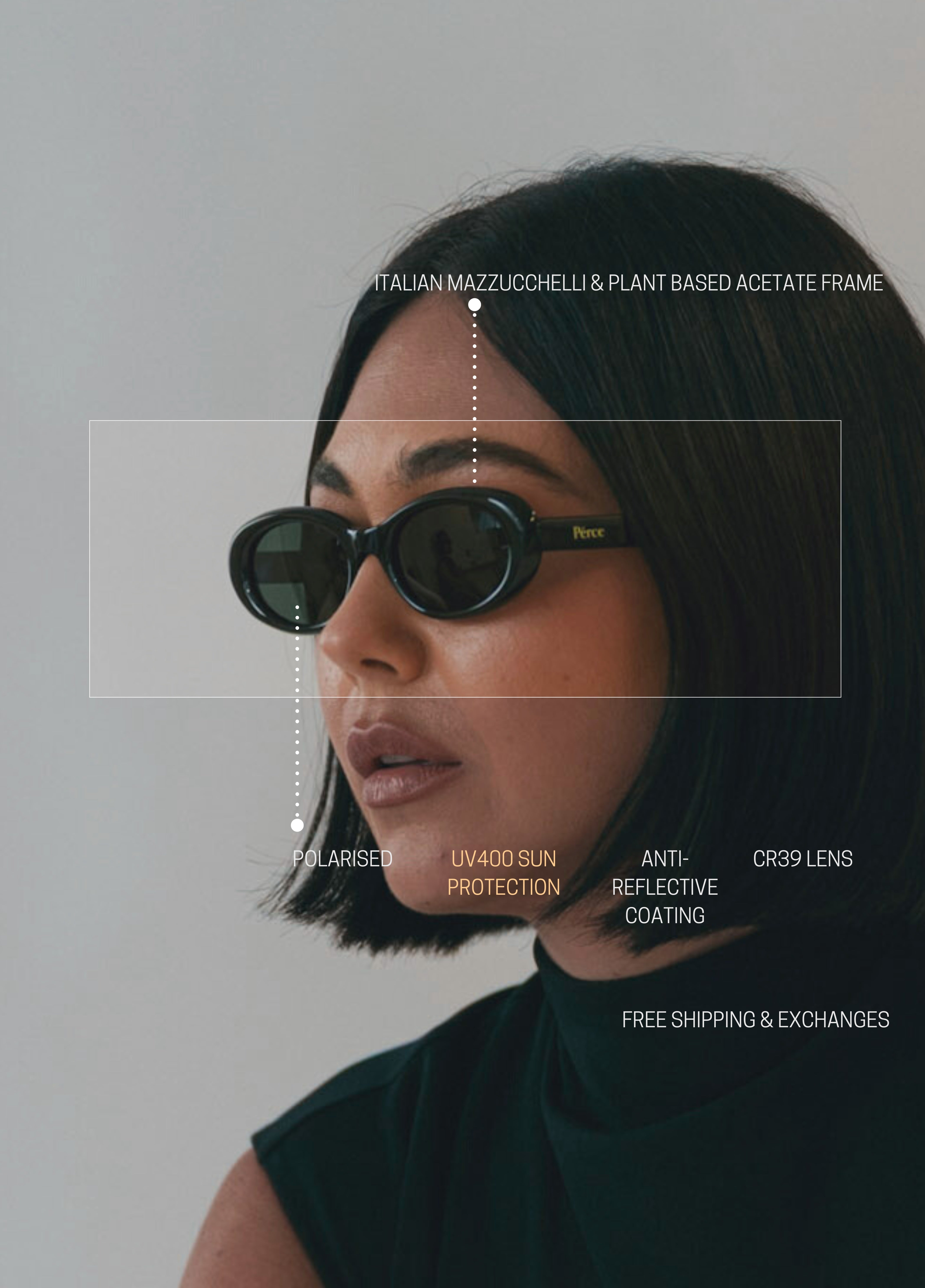 BLACK POLARISED
TORTOISE POLARISED